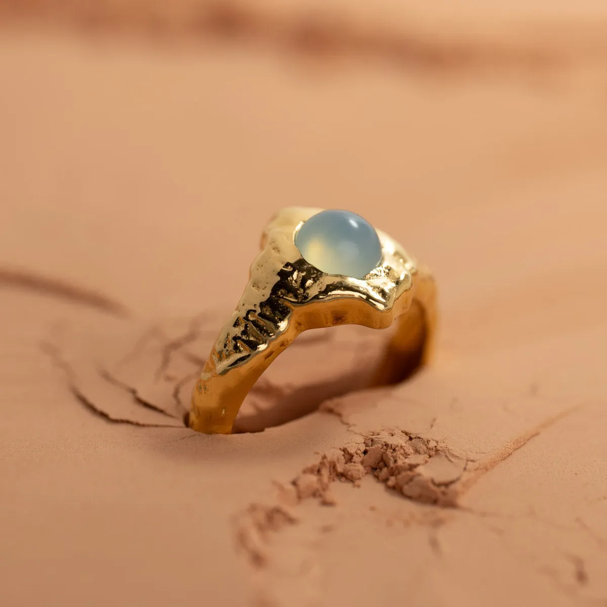 Sisi Copenhagen Gigi ring med månesten cabochon