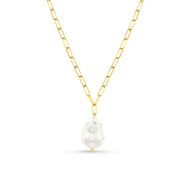 Orelia LUXE Statement Pearl halskæde forgyldt perle