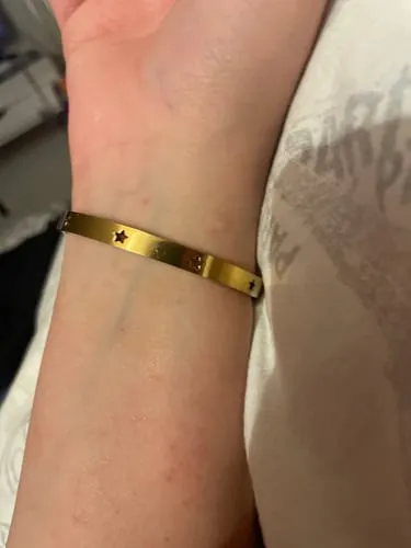 TIMI OF SWEDEN Leia armbånd bangle stjerne 60 mm