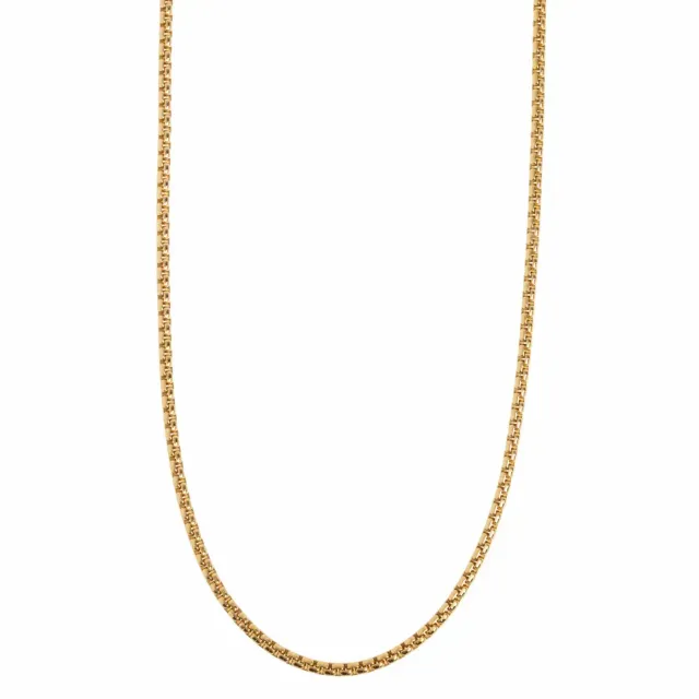 TIMI OF SWEDEN Nori link halskæde guld 45 cm