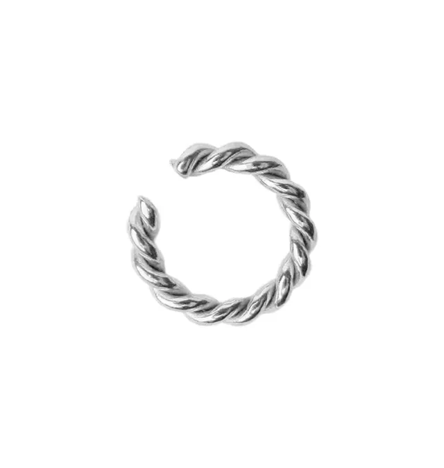 WOS UP Swirl earcuff sølv