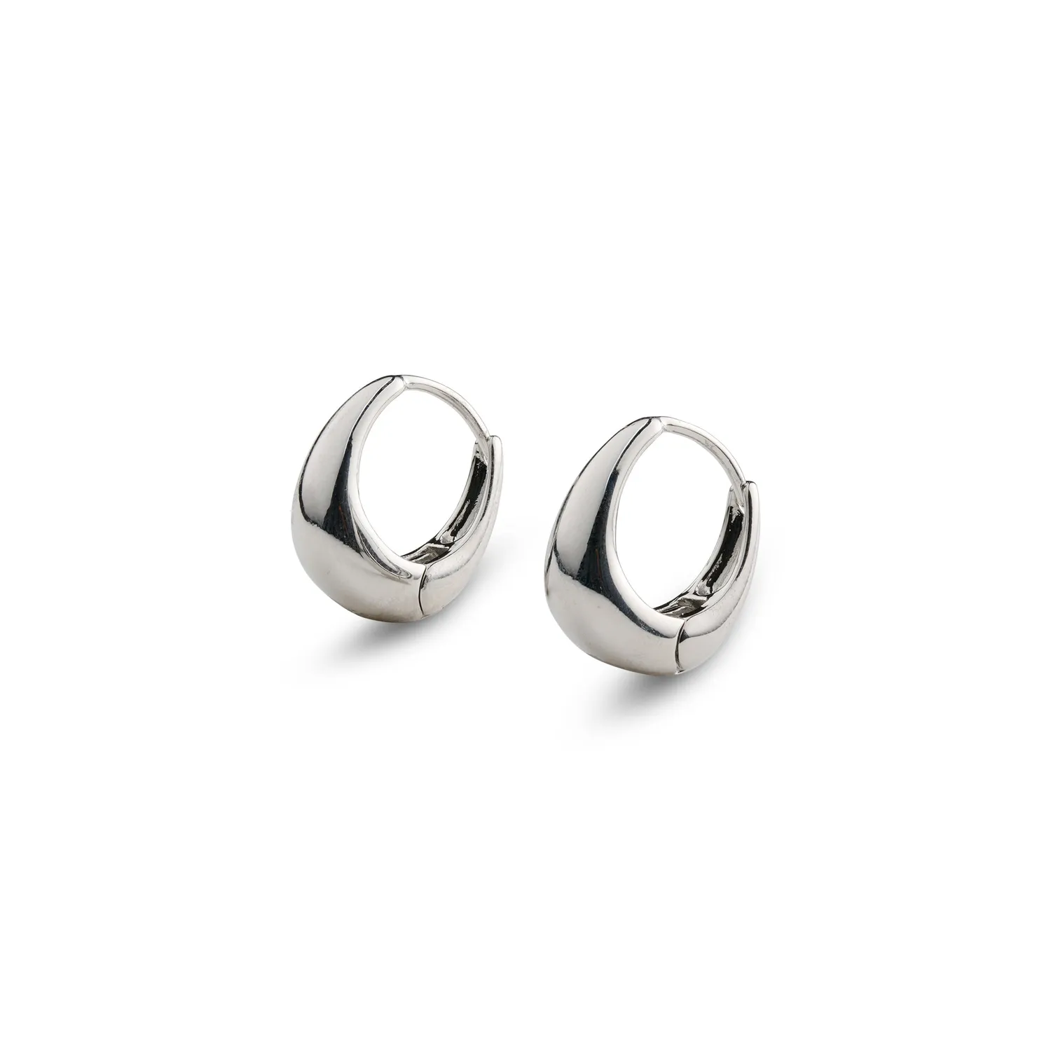 TIMI OF SWEDEN Hedvig hoop øreringe bred 15 mm guld