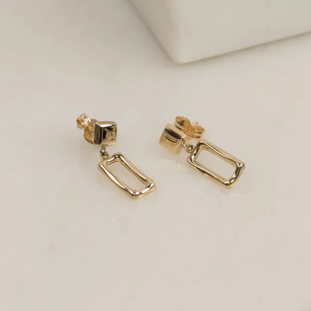 Sisi Copenhagen Malou Solid Gold øreringe 9 kt guld