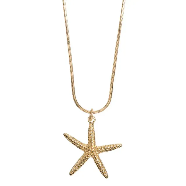 TIMI OF SWEDEN Starfish halskæde søstjerne guld