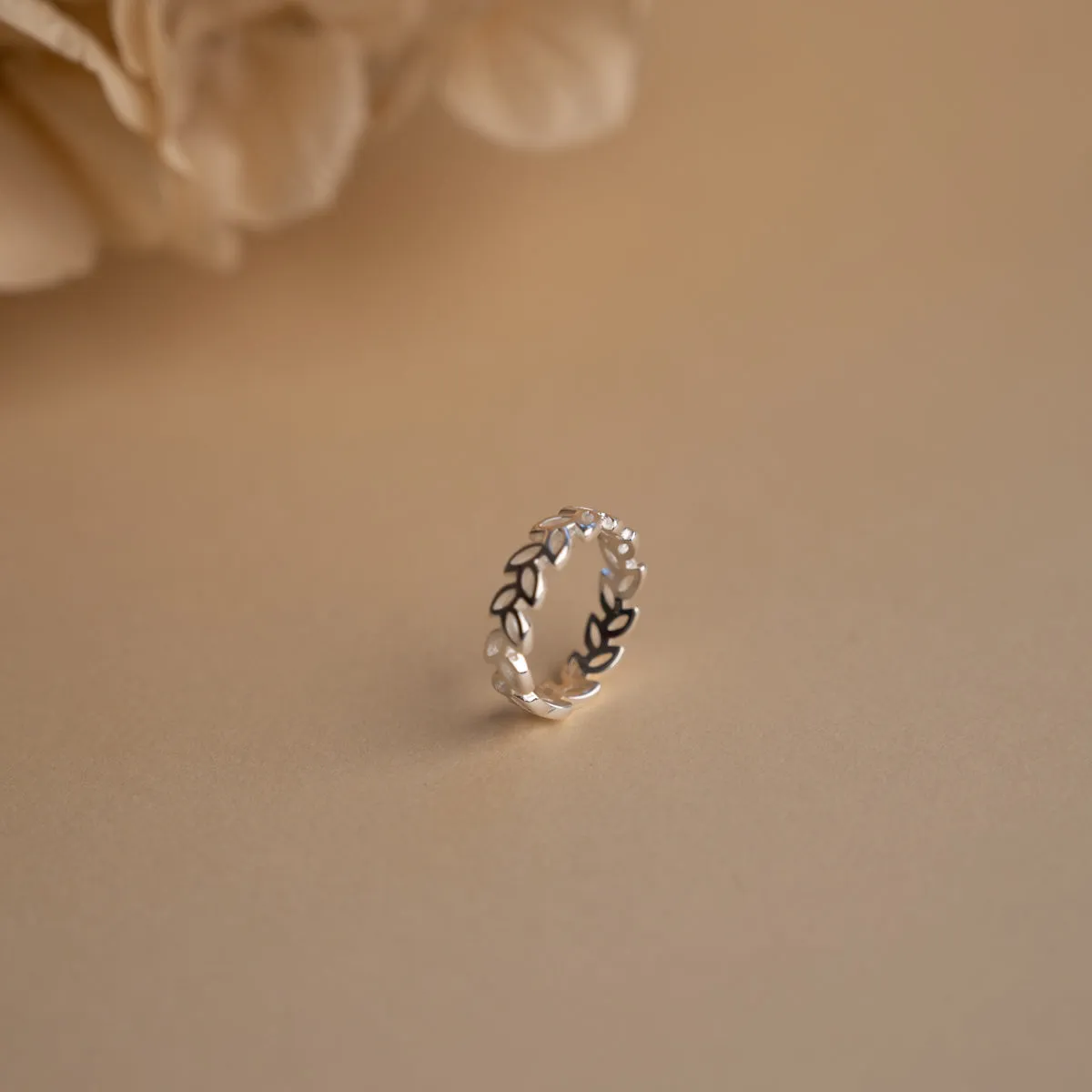 Sisi Copenhagen Bloom ring sølv str. 49 – 5 mm