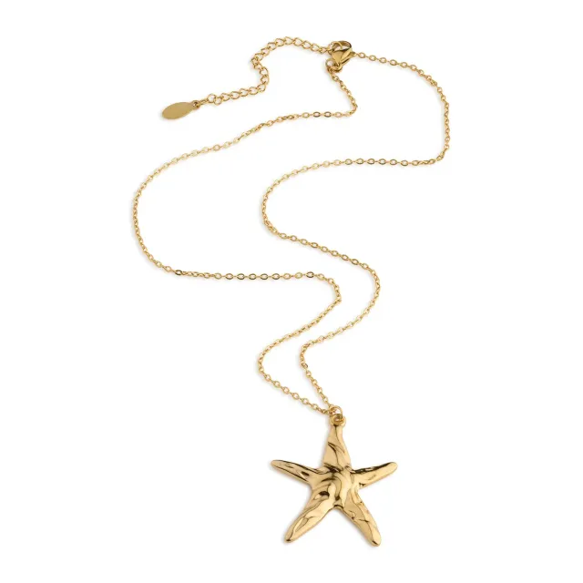 TIMI OF SWEDEN Malin Starfish halskæde guld vandtæt