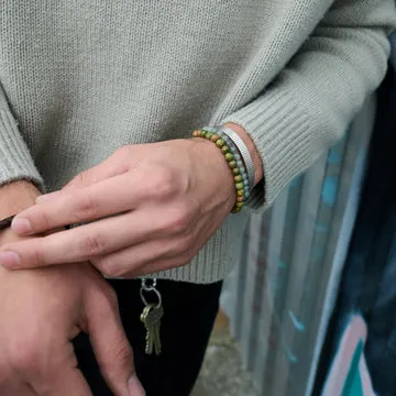 Timi of Sweden Tage armbånd bangle stål 65 mm ribbet
