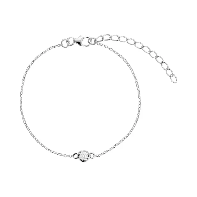 Bykjaergaard Romance armbånd sølv zirkonia