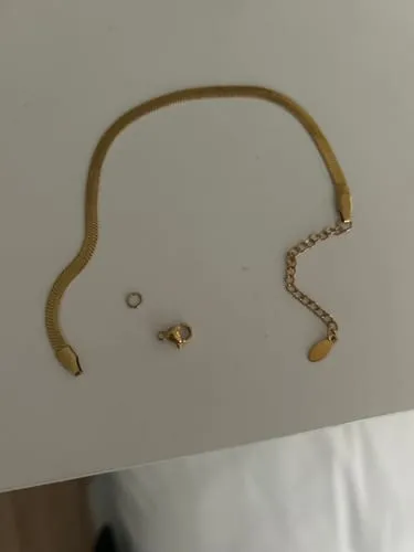 TIMI OF SWEDEN Ivy Snake Chain armbånd rustfrit stål guld
