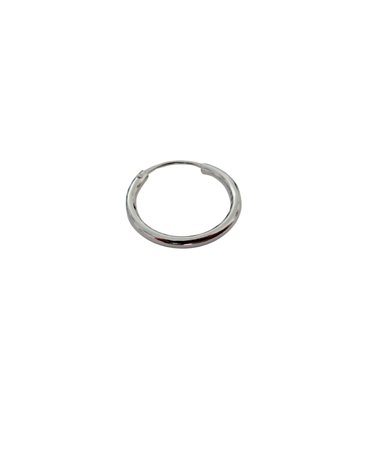 Wos Basic Hoop S925 creoler sølv 2 mm