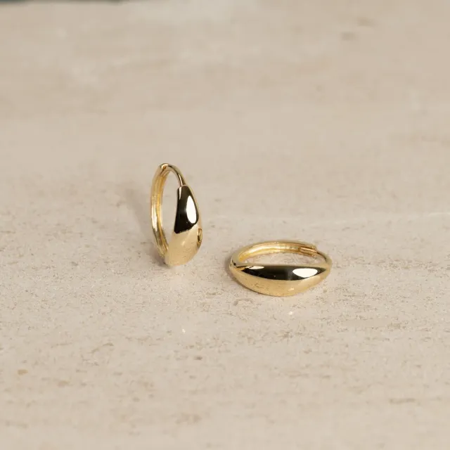 Sisi Copenhagen Karmen creoler 9 kt guld 15 mm