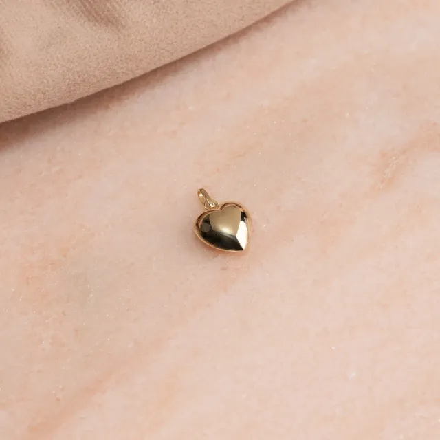 Sisi Copenhagen Heart vedhæng guld 9 kt 10 mm