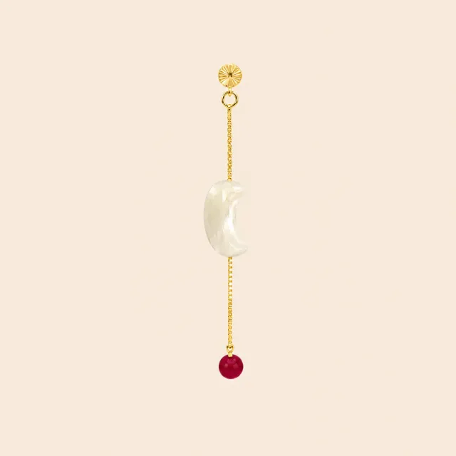 Lulo Jewelry Artemis øreringe 18K guldbelagt sommer