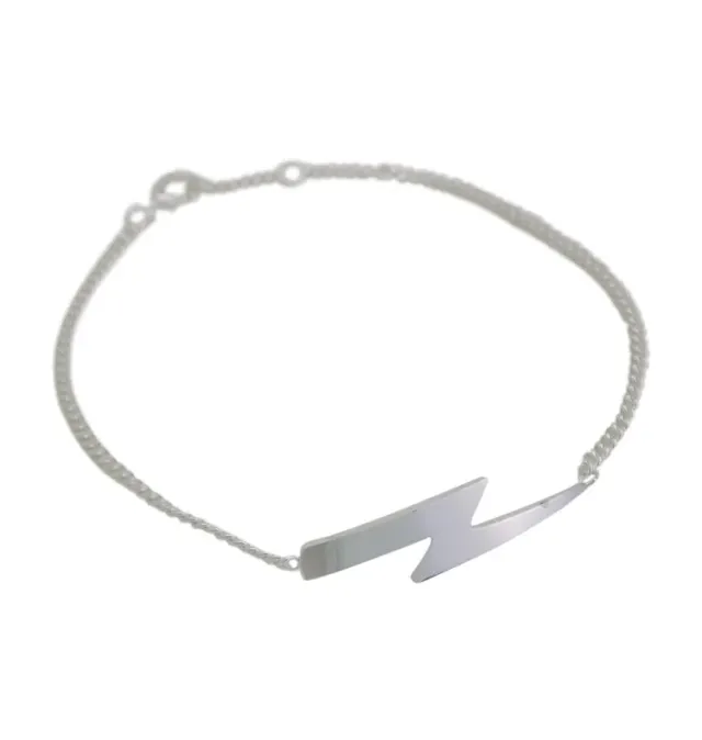 Wos Flashy armbånd sølv lyn