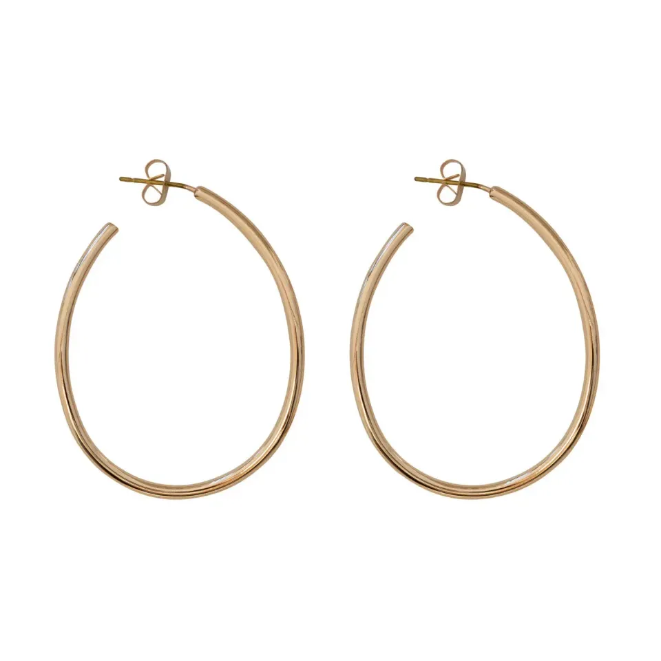 Timi of Sweden Natalie øreringe large hoops 40 mm