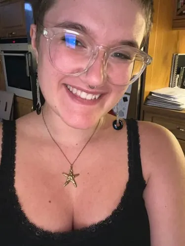 TIMI OF SWEDEN Malin Starfish halskæde guld vandtæt