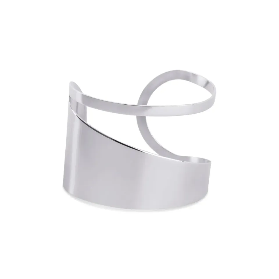 TIMI OF SWEDEN Krista armbånd chunky bangle rustfrit stål
