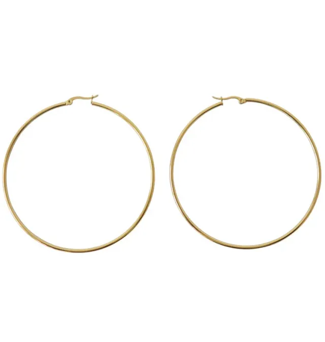 Wos WOS UP Janet hoops guld 75 mm