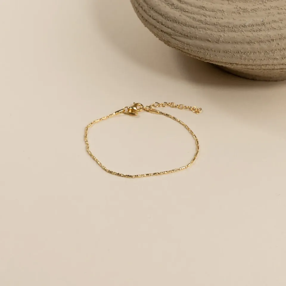 Sisi Copenhagen Philine Golden armbånd forgyldt sølv