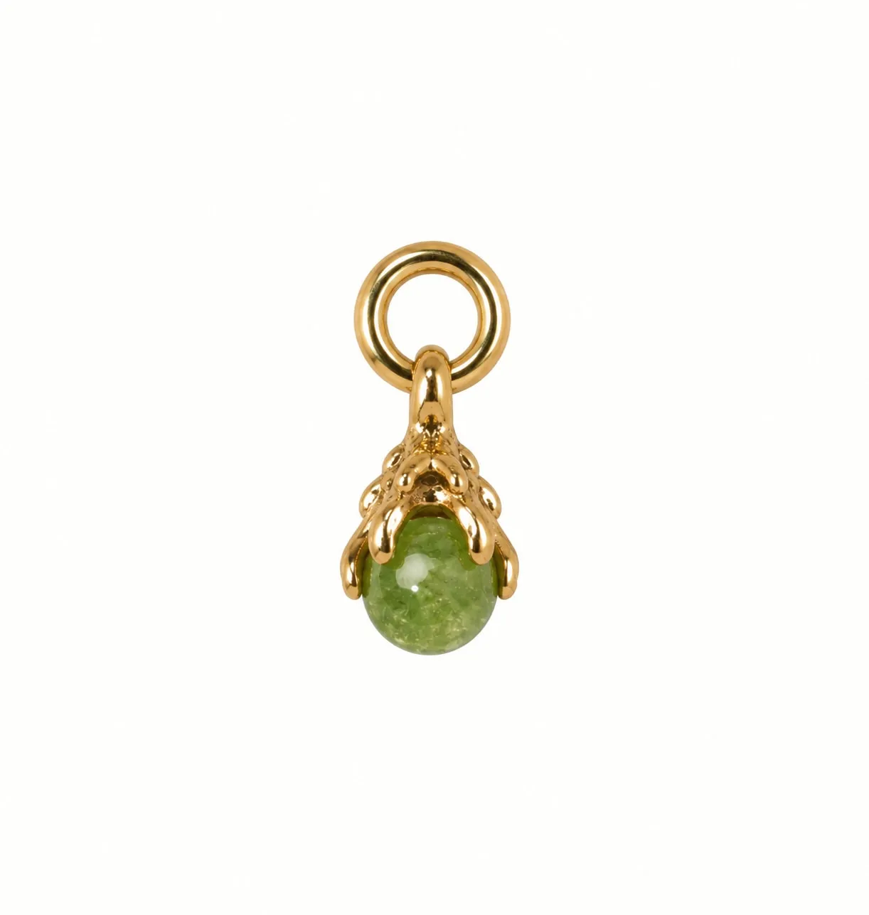 WOS x Bedazzled månedssten charm messing
