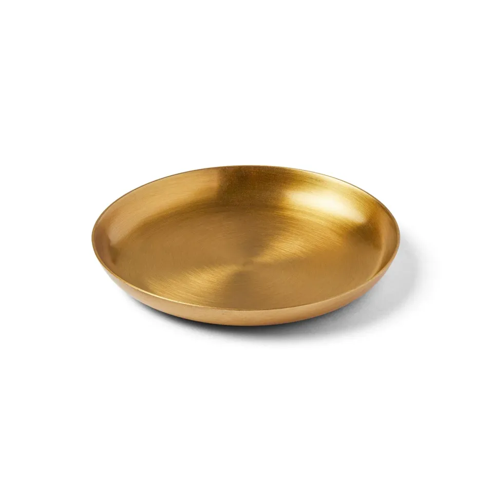Orelia Large smykkeskål messing guld 9,5 cm