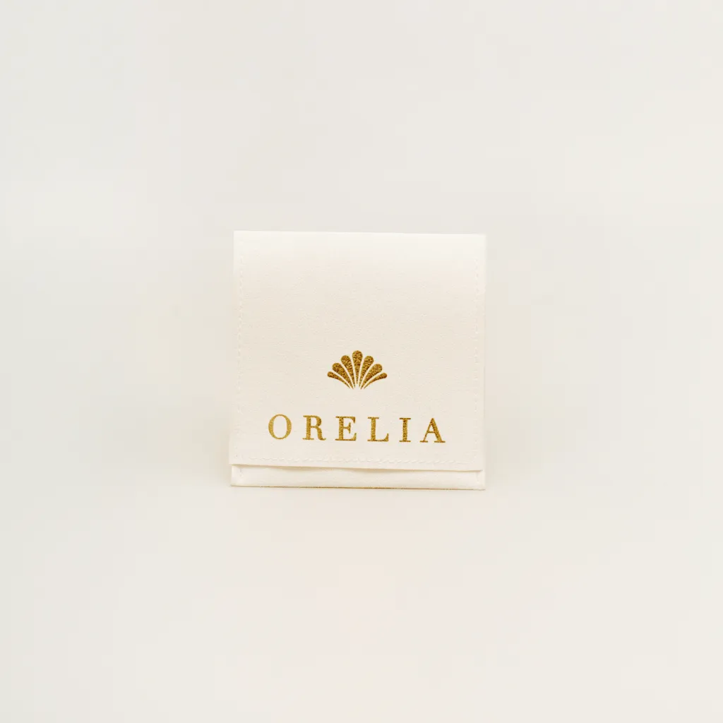 Orelia LUXE Statement Molten Ring sølv rustfrit stål