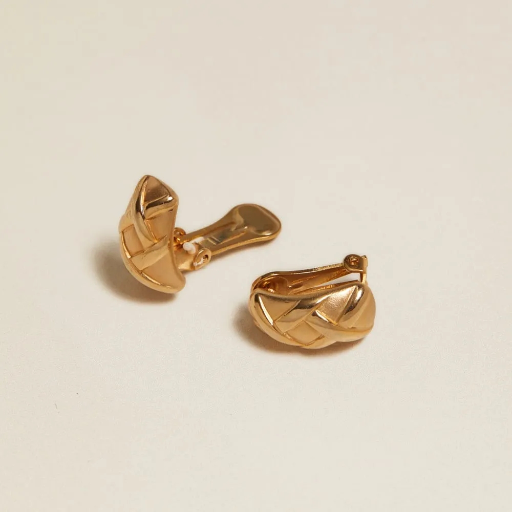 Orelia Vintage Criss-Cross clip-on øreringe vintage