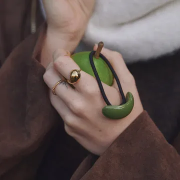 TIMI OF SWEDEN Farah statement ring rustfrit stål str 18