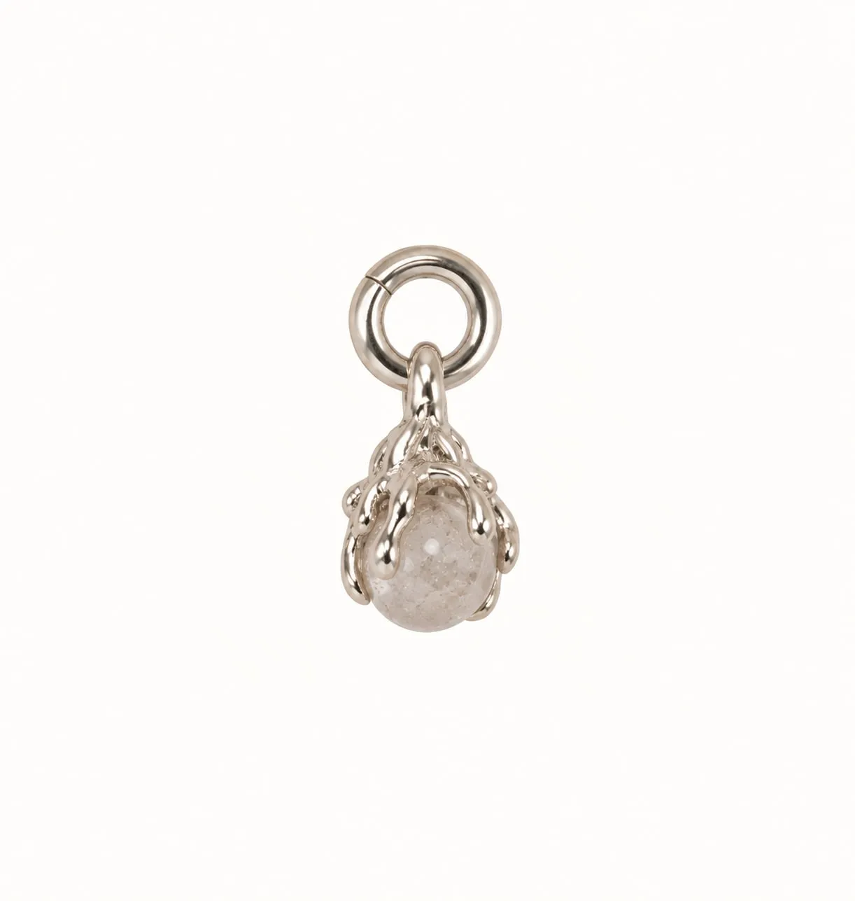 Wos Bedazzled charm sølv månedssten