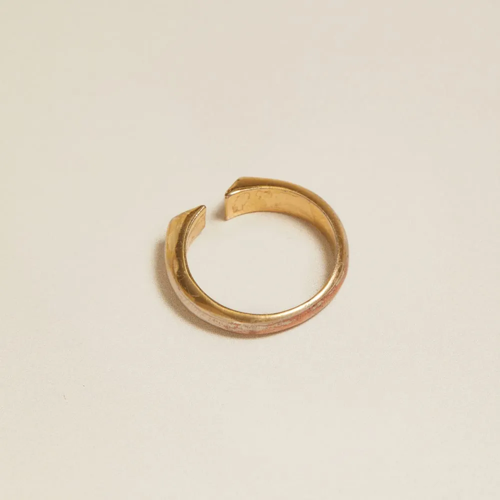Orelia Vintage Open Crystal ring justerbar krystal