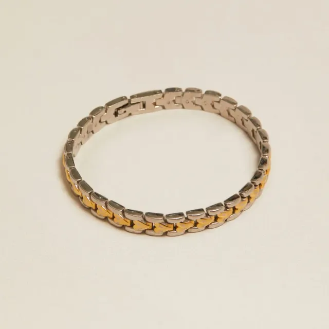 Orelia Vintage Mixed Metal Heart armbånd hjerteled
