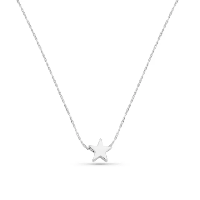 Orelia Micro Star Collar halskæde choker sølv