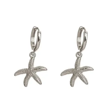 TIMI OF SWEDEN starfish hoop øreringe guld forgyldte