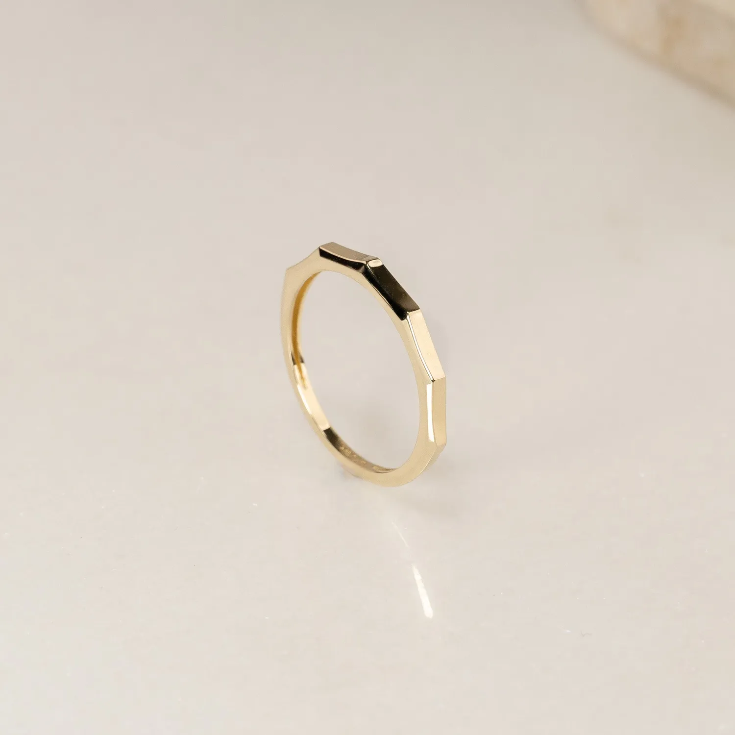 Sisi Copenhagen Diana massiv ring 9 kt guld