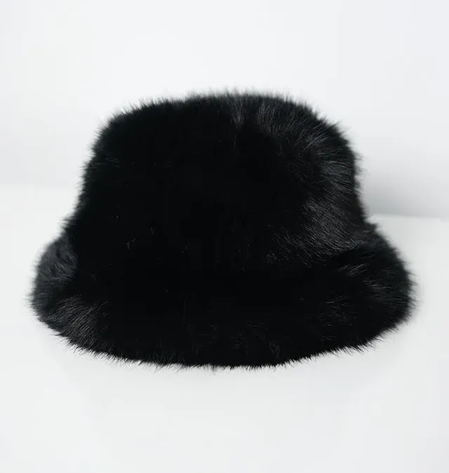 Wos Camilla hue sort faux fur onesize 59 cm