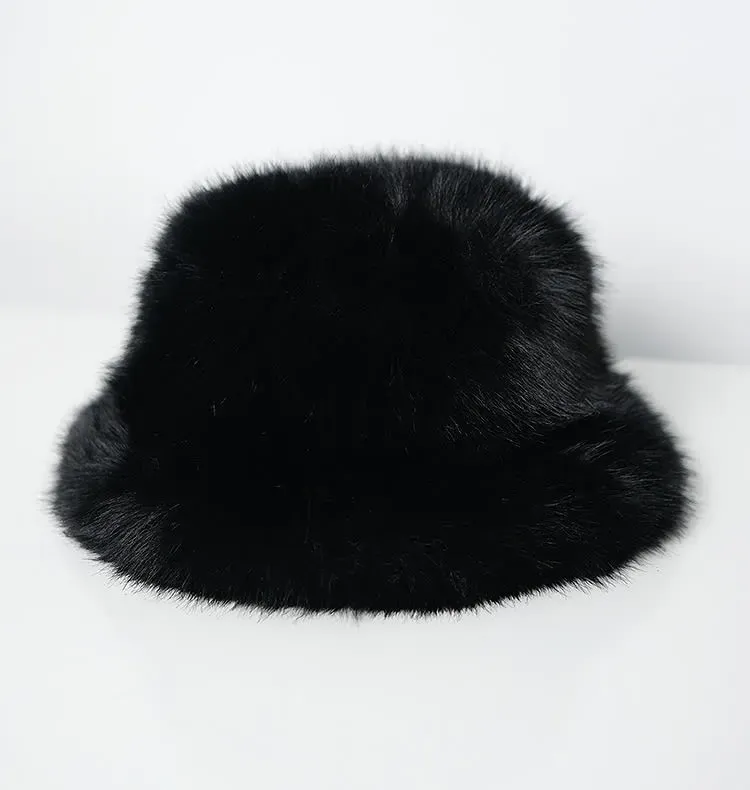 Wos Camilla hue sort faux fur onesize 59 cm