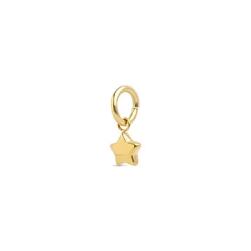 TIMI OF SWEDEN Stella Star charm rustfrit stål 9 mm