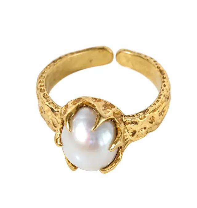 Wos Bedazzled Grip ring bergkrystal justerbar