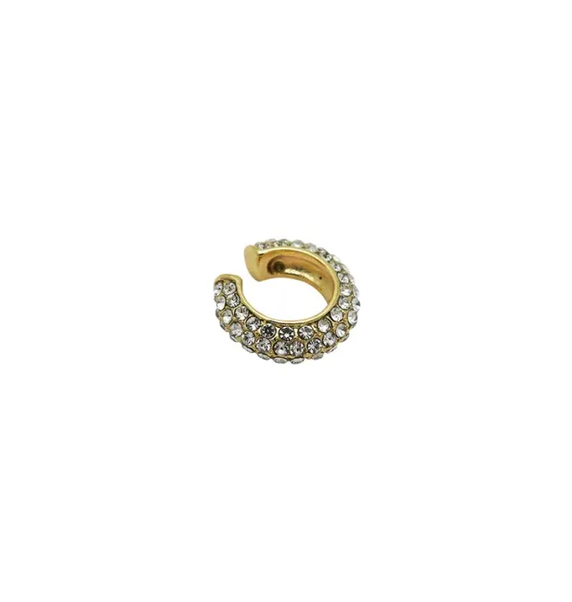 WOS UP Glitter earcuff 2 cm forgyldt single