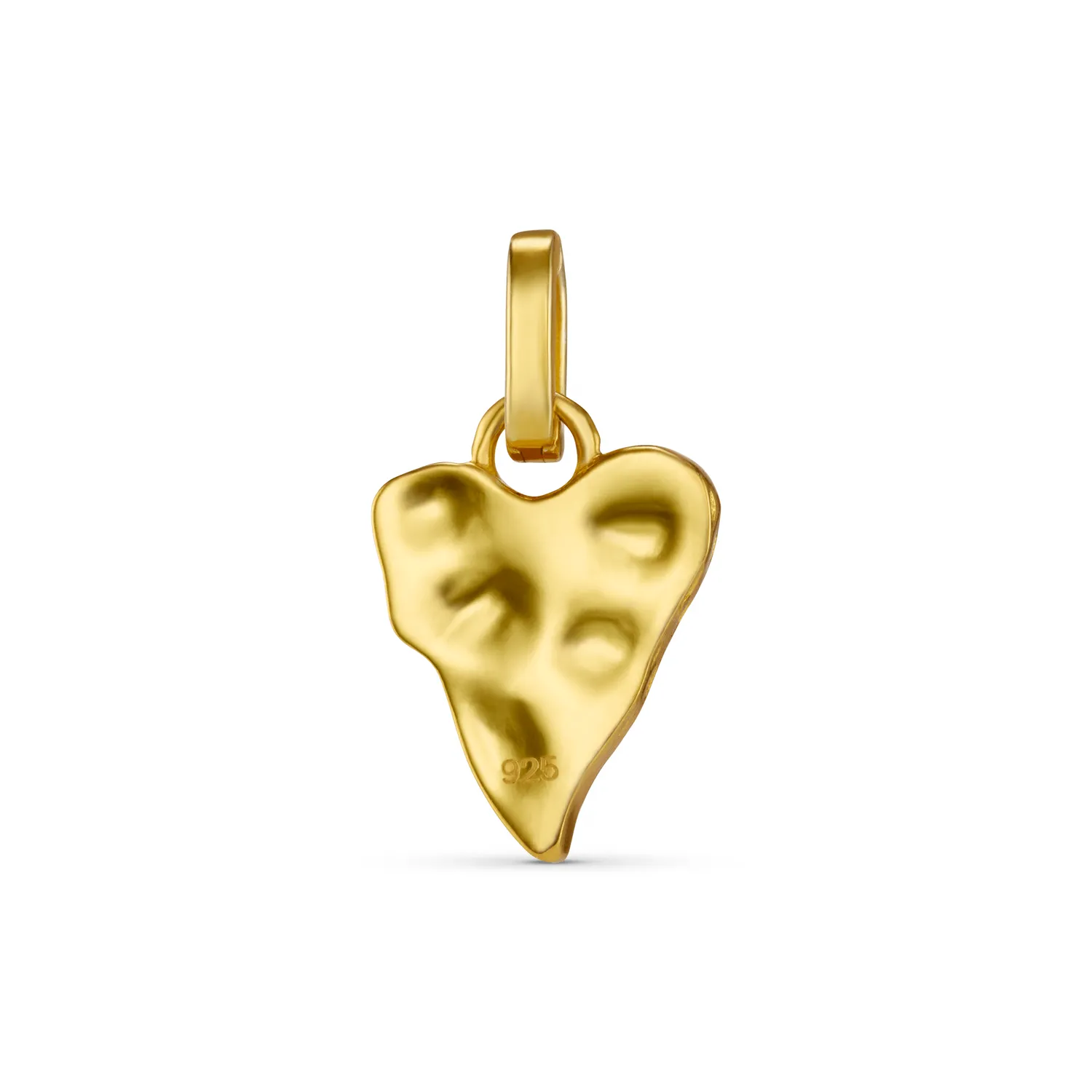 Orelia LUXE Heart charm guld hjerte vedhæng