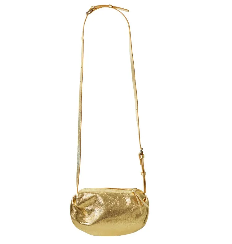 Wos Up Terry Bag håndtaske guld læder