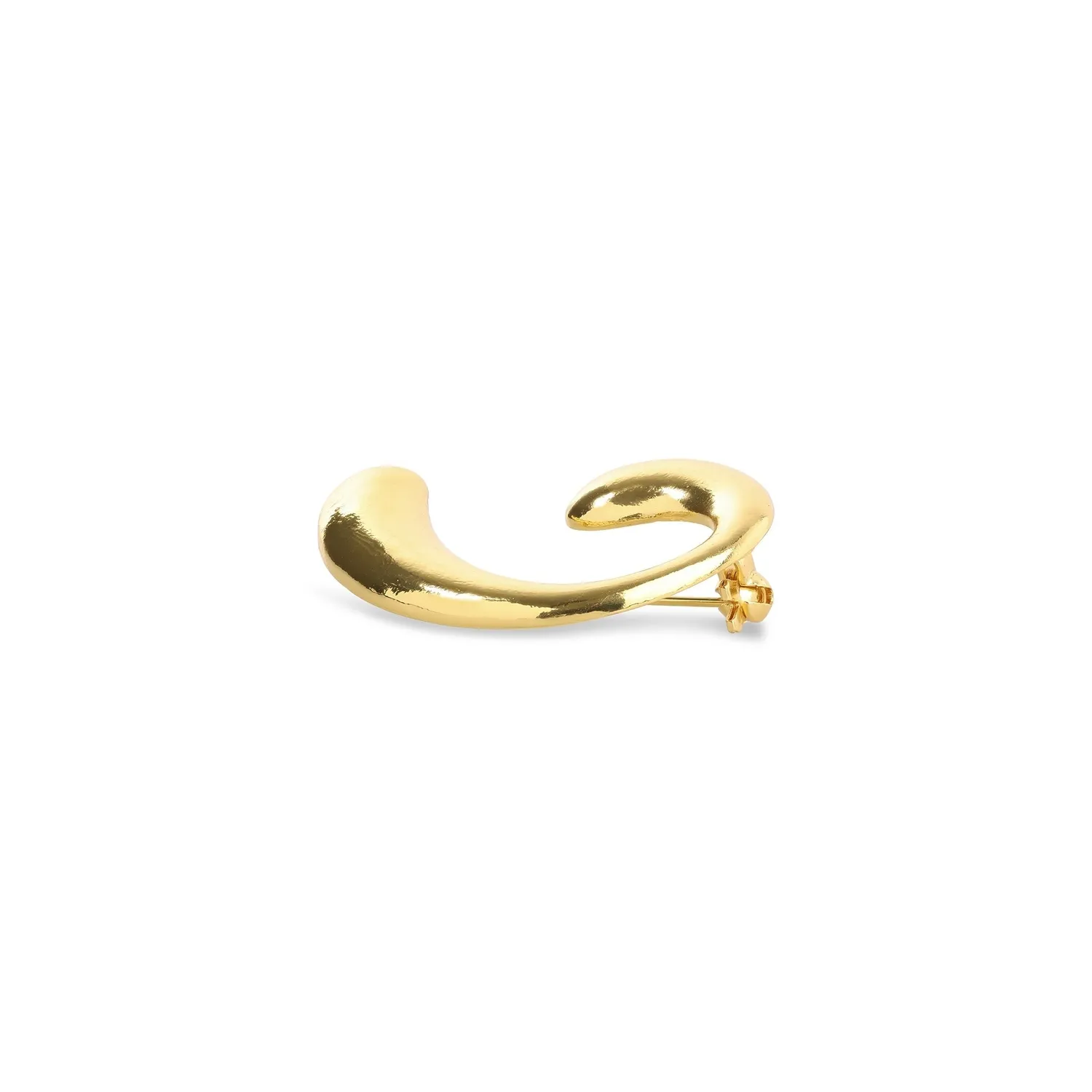 Timi of Sweden Novelia skulpturel broche guld 44 mm