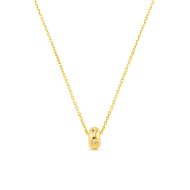 Orelia LUXE Mini Crystal Starburst halskæde forgyldt