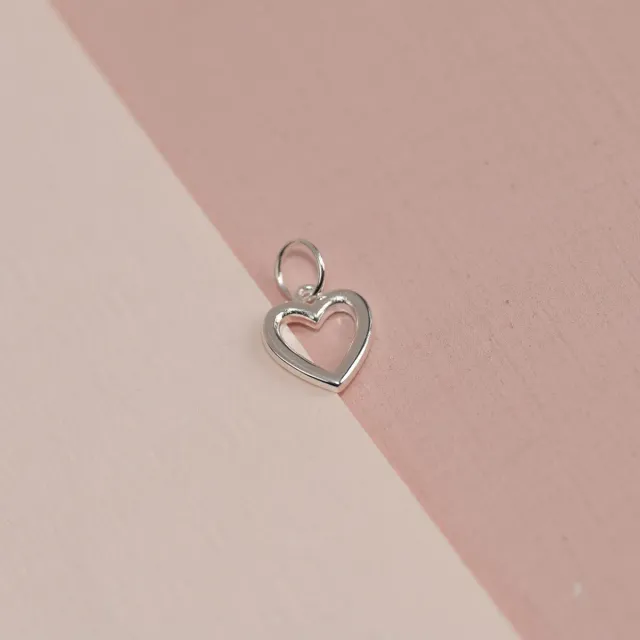 Sisi Copenhagen Amara Silver hjertevedhæng sølv 9 mm