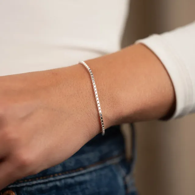 Sisi Copenhagen Venezia Large armbånd sterlingsølv 16+4 cm