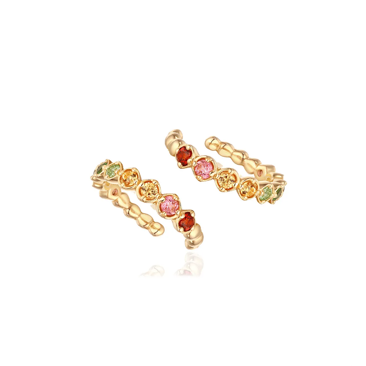 Bykjaergaard Fine cuff ørering 14 kt guld 1 stk