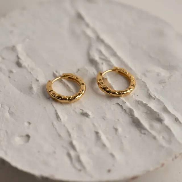 Sisi Copenhagen Selina creoløreringe forgyldt 15 mm