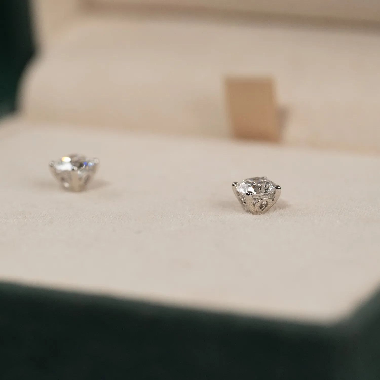 Sisi Copenhagen Classic Solitaire diamantørestikker 1,0 ct hvidguld