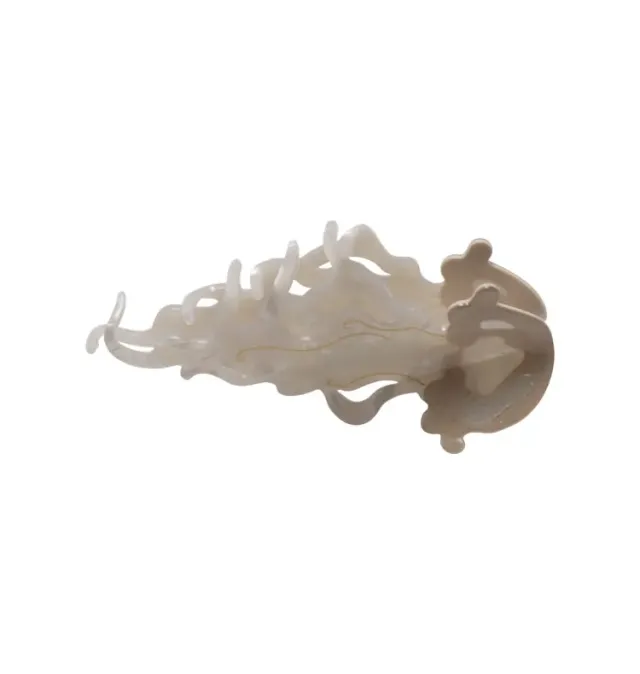 Wos Up Jellyfish hårspænde creme 12,8 cm