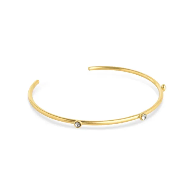 Timi of Sweden Ylva bangle armbånd guld 60 mm vandtæt